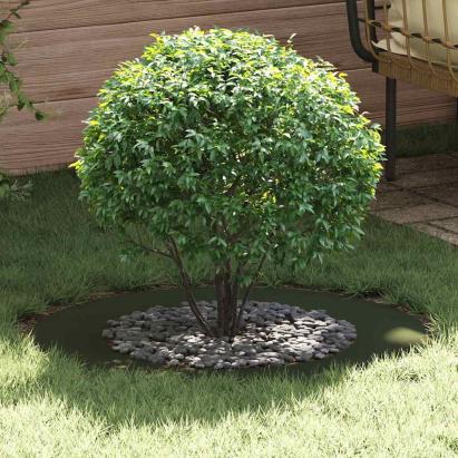 potrivit pentru inele de copac plat Olivengrønn Ø50 / 80 cm Oțel GartenMobel Dekor