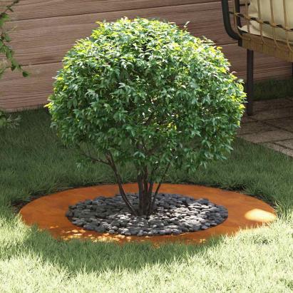 potrivit pentru inele de copac plat 5 pcs Maro Ø50 / 80 cm GartenMobel Dekor