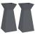 Vază pe pilon 2 pcs Antracit 35 x 35 x 73 cm GartenMobel Dekor