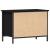Cabinet TV Stejar Negru 60 x 35 x 45 cm Lemn compozit GartenMobel Dekor