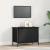 Cabinet TV Stejar Negru 60 x 35 x 45 cm Lemn compozit GartenMobel Dekor