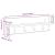 Răcător de paltoane montat pe perete Alb 60 x 10.5 x 18 cm GartenMobel Dekor