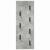 Răcător de paltoane montat pe perete Gri beton 30 x 1.5 x 80 cm GartenMobel Dekor