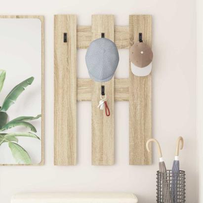 Răcător de paltoane montat pe perete Pe perete Stejar sonoma GartenMobel Dekor