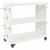 Cărucior pentru unelte Alb 75 x 35 x 73 cm Oțel laminat la rece GartenMobel Dekor