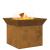 Cuptor de foc Ruginit 50 x 50 x 40 cm GartenMobel Dekor