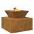 Cuptor de foc Ruginit 50 x 50 x 40 cm GartenMobel Dekor