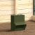 Feeder pentru pui Verde măsliniu 20 x 25 x 35 cm GartenMobel Dekor