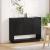 Bufet Stejar negru 97 x 29 x 75 cm Lemn compozit GartenMobel Dekor