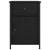 Dulap de noapte cu sertar 2 pcs Stejar negru 40 x 42 x 60 cm GartenMobel Dekor
