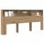 Tablă de pat cu sertar Stejar Artizanal 220 x 19 x 101,5 cm GartenMobel Dekor