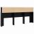 Tablă de pat cu sertar Stejar Negru 220 x 19 x 101,5 cm GartenMobel Dekor