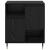 Bufet Stejar negru 60 x 35 x 70 cm Lemn compozit GartenMobel Dekor