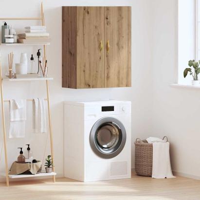 Dulap montat pe perete stejar artizanal 69.5 x 34 x 90 cm GartenMobel Dekor