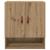 Dulap de perete stejar artizanal 60 x 31 x 70 cm Lemn compozit GartenMobel Dekor