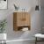 Dulap de perete stejar artizanal 60 x 31 x 70 cm Lemn compozit GartenMobel Dekor