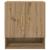 Dulap de perete stejar artizanal 60 x 31 x 70 cm Lemn compozit GartenMobel Dekor