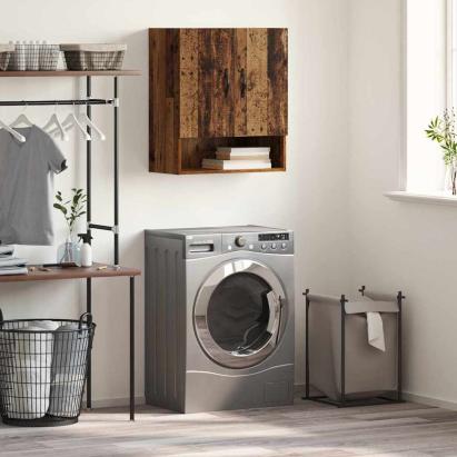 Dulap de perete Lemn vechi 60 x 31 x 70 cm Lemn compozit GartenMobel Dekor