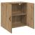 Dulap de perete stejar artizanal 60 x 31 x 60 cm Lemn compozit GartenMobel Dekor