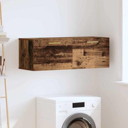 Dulap de perete Lemn vechi 100 x 36.5 x 35 cm Lemn compozit GartenMobel Dekor