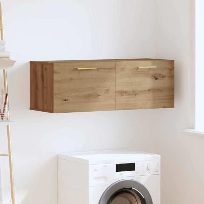 Dulap de perete Pe perete stejar artizanal 100 x 36.5 x 35 cm GartenMobel Dekor