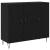 Bufet Stejar negru 90 x 34 x 80 cm Lemn compozit GartenMobel Dekor