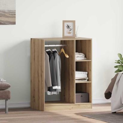 Dulap cu raft stejar artizanal 77 x 48 x 102 cm Lemn compozit GartenMobel Dekor