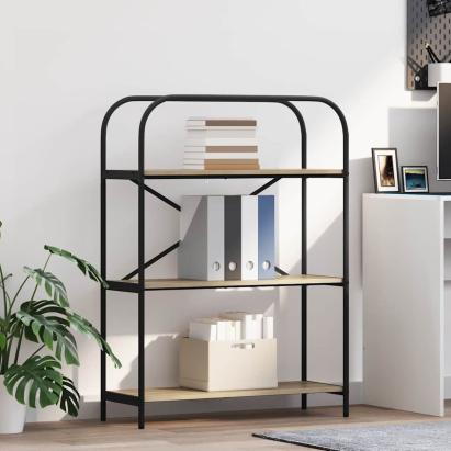 Raft pentru cărți Stejar sonoma 80 x 30 x 109 cm Lemn compozit GartenMobel Dekor