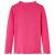 Tricou pentru copii cu mâneci lungi, roz aprins, 140 GartenMobel Dekor