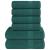 Set prosoape 6 piese verde 360 g/m² 100% bumbac GartenMobel Dekor