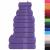 Set prosoape 12 piese violet 360 g/m² 100% bumbac GartenMobel Dekor