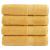 Prosoape de baie premium SOLUND 4 buc auriu 100x150cm 600gsm GartenMobel Dekor