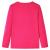 Tricou pentru copii cu mâneci lungi, roz aprins, 92 GartenMobel Dekor