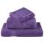 Prosoape de duș premium SOLUND 2 buc. violet 70x140 cm 600 gsm GartenMobel Dekor