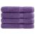 Prosoape premium SOLUND 4 buc. violet 100x200 cm 600 gsm GartenMobel Dekor