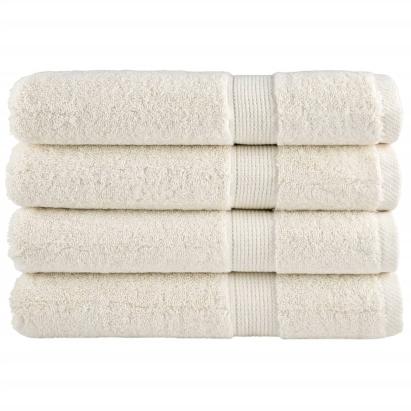 Prosoape de saună premium SOLUND 4 buc. crem 80x200 cm 600 gsm GartenMobel Dekor
