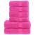 Set de prosoape premium SOLUND, 6 piese, roz, 600 g/m² GartenMobel Dekor