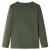 Tricou pentru copii cu mâneci lungi, kaki, 128 GartenMobel Dekor