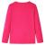 Tricou pentru copii cu mâneci lungi, roz aprins, 104 GartenMobel Dekor