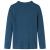 Tricou de copii cu mâneci lungi, tricot cu nervuri, bleumarin, 92 GartenMobel Dekor
