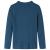 Tricou de copii cu mâneci lungi, tricot cu nervuri, bleumarin, 128 GartenMobel Dekor