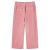 Pantaloni de copii din velur, roz, 104 GartenMobel Dekor