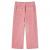 Pantaloni de copii din velur, roz, 128 GartenMobel Dekor