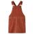 Rochie salopetă pentru copii, velur, coniac, 128 GartenMobel Dekor