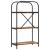 Raft pentru cărți Lemn vechi 60 x 30 x 109 cm Lemn compozit GartenMobel Dekor