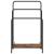 Stativ pentru haine cu raft Stejar fumuriu 60 x 30 x 100.5 cm GartenMobel Dekor