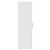Cabinet suspendat cu raft Alb 55 x 29 x 100 cm Lemn compozit GartenMobel Dekor