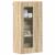 Cabinet suspendat Stejar sonoma 55 x 29 x 100 cm Lemn compozit GartenMobel Dekor