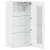 Cabinet suspendat cu raft Alb foarte lucios 55 x 29 x 100 cm GartenMobel Dekor