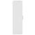 Cabinet suspendat cu raft Alb foarte lucios 55 x 29 x 100 cm GartenMobel Dekor